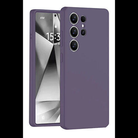 Newface Samsung Galaxy S25 Ultra Kılıf Nano içi Kadife Silikon