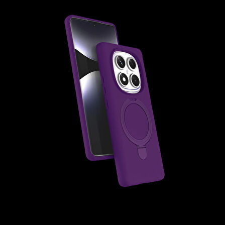 Xiaomi Uyumlu Redmi Note 14 Pro 4G Regal Magsafe Standlı Kapak