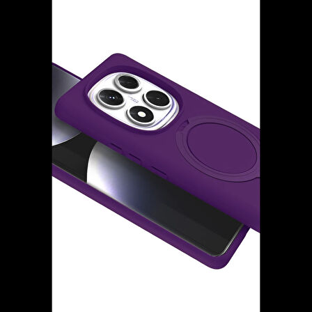 Xiaomi Uyumlu Redmi Note 14 Pro 4G Regal Magsafe Standlı Kapak