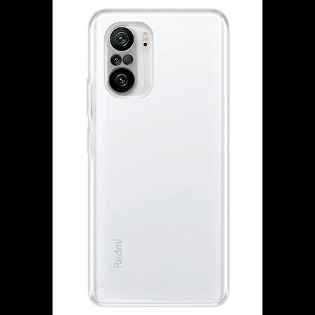 Newface Xiaomi Uyumlu Poco F3 Kılıf Deluxe 2mm Şeffaf Silikon - Şeffaf