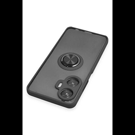 Newface Realme C55 Kılıf Montreal Yüzüklü Silikon Kapak