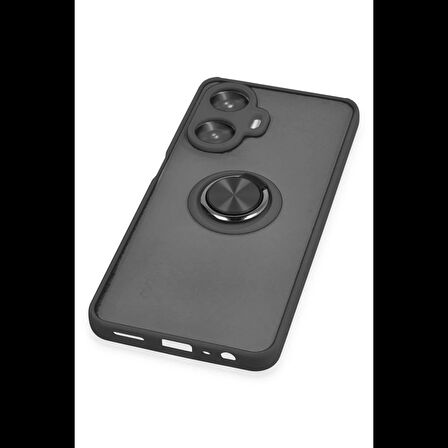 Newface Realme C55 Kılıf Montreal Yüzüklü Silikon Kapak