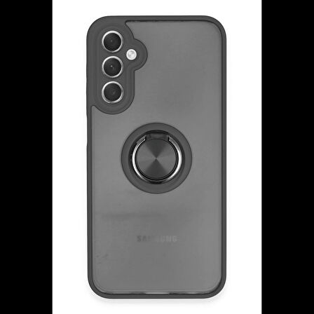 Newface Samsung Galaxy A24 4G Kılıf Montreal Yüzüklü Silikon Kapak