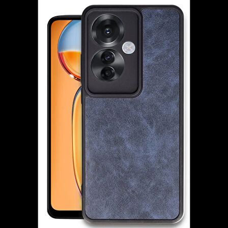 Newface Oppo Reno 11F Kılıf Aras Deri Kapak