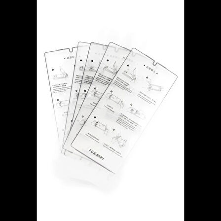 Joko Samsung Uyumlu Galaxy Note 20 Ultra AutoKit 5in1 Fiber Polymer Nano Ekran Koruyucu