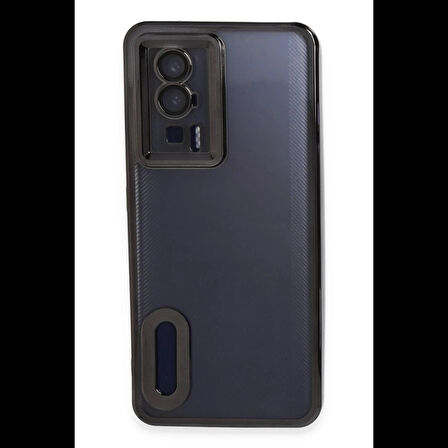 Newface Xiaomi Uyumlu Poco F5 Pro Kılıf Slot Silikon - Siyah