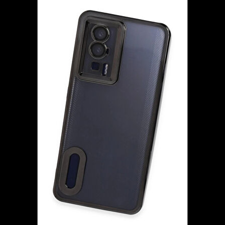 Newface Xiaomi Uyumlu Poco F5 Pro Kılıf Slot Silikon - Siyah