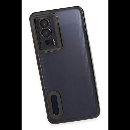 Newface Xiaomi Uyumlu Poco F5 Pro Kılıf Slot Silikon - Siyah
