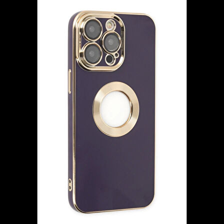 Newface iPhone 14 Pro Kılıf Store Silikon - Derin Mor