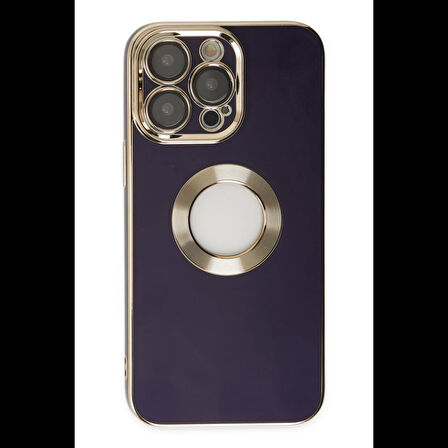 Newface iPhone 14 Pro Kılıf Store Silikon - Derin Mor