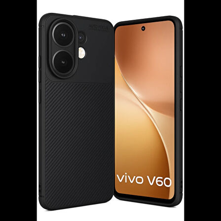 Vivo V60 5G Auto Focus Karbon Kapak