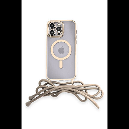 Joy Tekno iPhone 14 Pro Kılıf Divo Lazer Askılı Magsafe Kapak