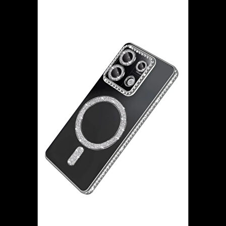 Joy Tekno Xiaomi Uyumlu Redmi 13C Joke Simli Magneticsafe Kılıf