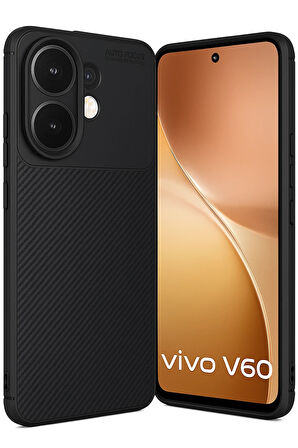 Vivo V60 5G Auto Focus Karbon Kapak