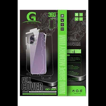 Joy Tekno iPhone 17 Air 360 Mat Full Body Arka Koruyucu