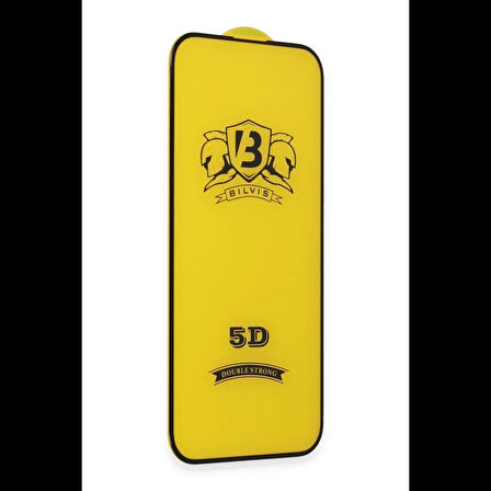 Joy Tekno Apple Uyumlu iPhone 17 Air Bilvis 3D Cam Ekran Koruyucu - Siyah