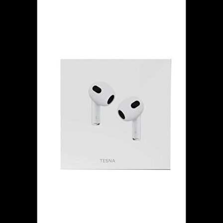 Movenchy Airpods Tesna Buds 4 Aktif Gürültü Engelleyici Özellikli Bluetooth Kulaklık - Beyaz