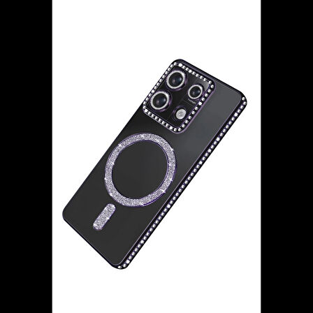 POCO M6 5G Joke Simli Magneticsafe Kılıf