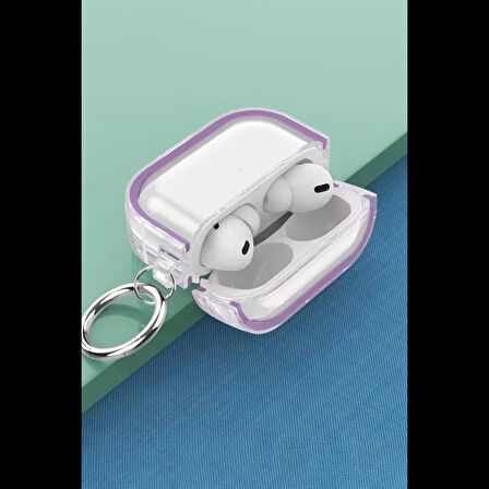 Movenchy Airpods Pro 2 (2.nesil) Shiny Şeffaf Kılıf