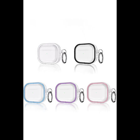 Movenchy Airpods Pro 2 (2.nesil) Shiny Şeffaf Kılıf