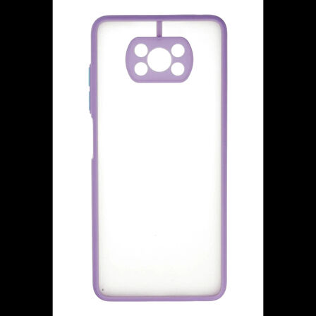 Joy Tekno Xiaomi Pocophone X3 Kılıf Montreal Silikon Kapak