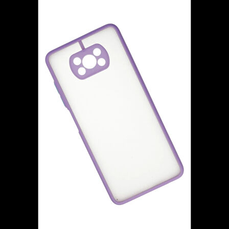 Joy Tekno Xiaomi Pocophone X3 Kılıf Montreal Silikon Kapak