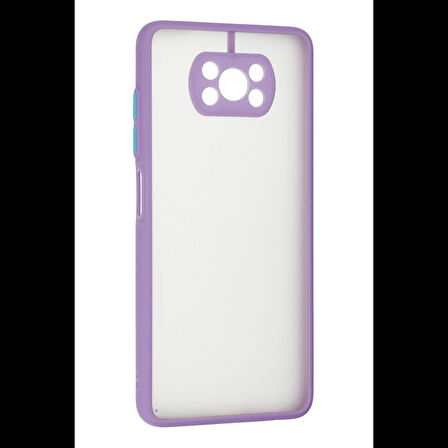 Joy Tekno Xiaomi Pocophone X3 Kılıf Montreal Silikon Kapak