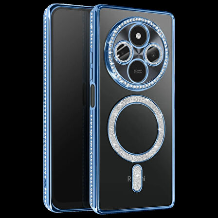 Joy Tekno Xiaomi Uyumlu Redmi 14C Joke Simli Magneticsafe Kılıf