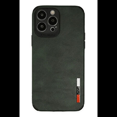 Joy Tekno iPhone 13 Pro Kılıf Loop Deri Silikon