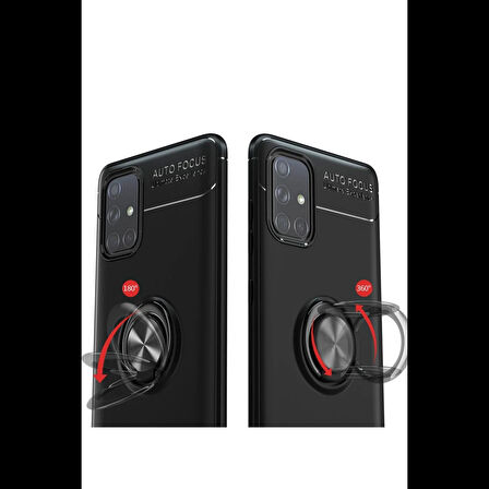 Samsung Galaxy M31S Kılıf Range Yüzüklü Silikon