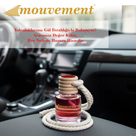 Gül Bahçesi 8 ml Oto Kokusu – Klasik ve Romantik Bir Koku Deneyimi