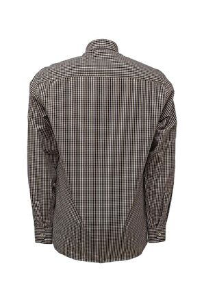 Erkek Kolay Ütülenebilir %100 Pamuk Nefes Alabilen Klasik Geniş Kesim Gömlek