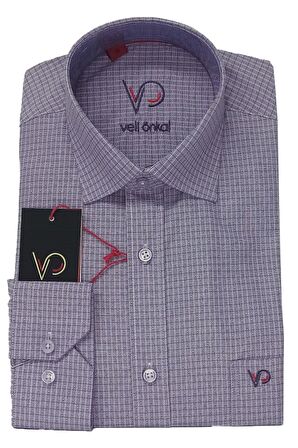 Erkek Kolay Ütülenebilir Pamuklu Klasik Geniş Kesim Gömlek