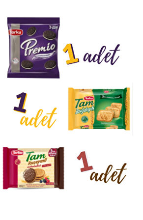 Torku Karışık Bisküvi Paketi (7 Çeşit Lezzet) | Torku Bisküvi - Atıştırmalık Seti