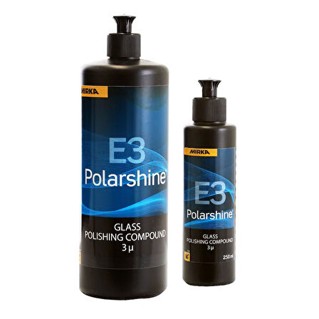 Polarshine E3 Cam Pastası 250 ml – Cam Çizik Giderici, Silikonsuz, Profesyonel Parlatıcı