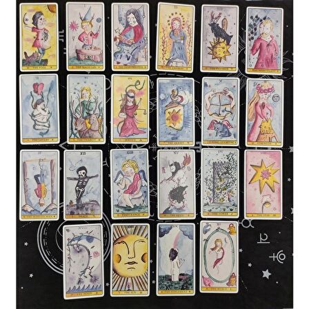 Fournier Tarot Kartları De Luz Light Işık Tarot Kartları Destesi