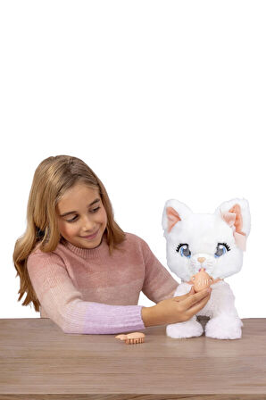 Bella ile Tanış, Oyun Zamanı Başlasın! Sesli ve İnteraktif Peluş Kedi Bella