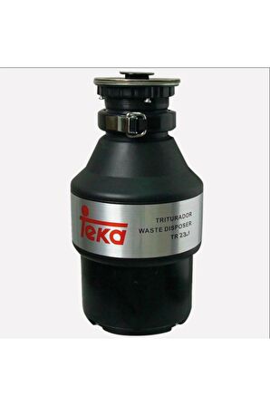 Teka - TR 23.1 - Çöp Öğütücü - Pinomatik Düğmeli - Paslanmaz Çelik 0.50 Hp - Siyah - 40197101 TR23.1 TKA0083