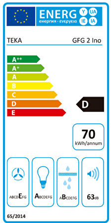 TEKA GFG2 SS ANKASTRE GÖMÜLEBİLİR İNOX ASPİRATÖR