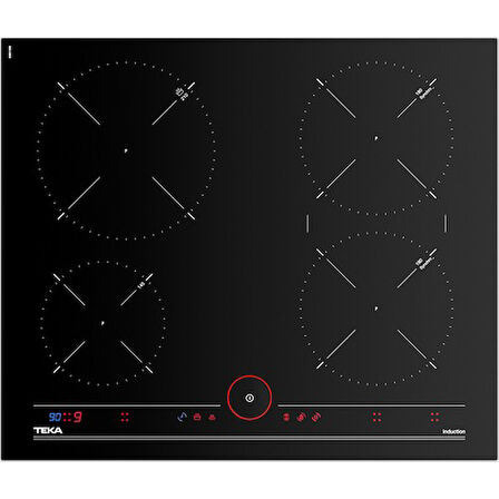 Teka IT 6450 iKNOB 60 cm İndüksiyon Siyah Ocak