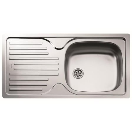 Teka Eviye Infant 45 Paslanmaz Çelik Sol(76X44)