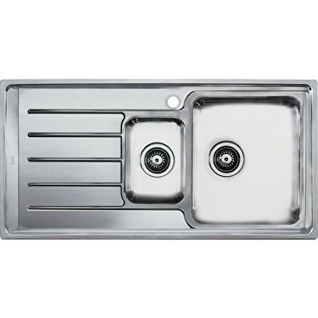 Teka Vitae 60 B Mikro Keten Dokulu 1,5 Gözlü Sol Damlalıklı Eviye