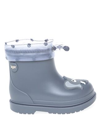 Igor W10242 Bımbı Elefante 17   Gri Bebek Yağmur Botu