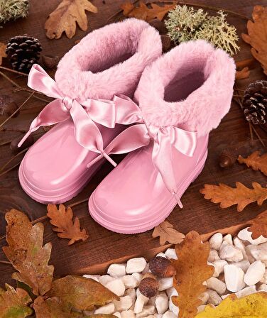 W10258 Bimbi Soft İgor Marka Kız Çocuk Yağmur Çizmesi Pembe