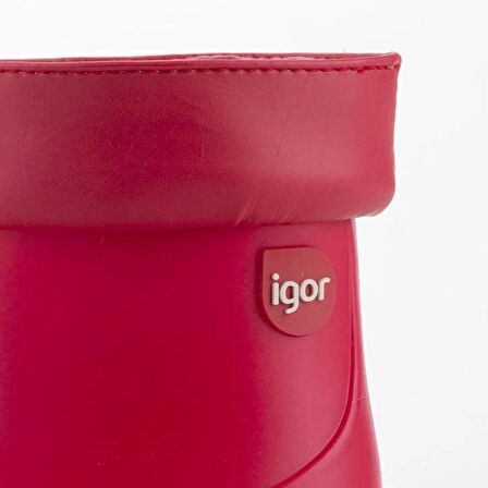 Igor Bimbi Euri Çocuk Kırmızı Yağmur Çizmesi