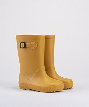 W10256 Splash Euri İgor Marka Unisex Çocuk Yağmur Çizmesi Karamel