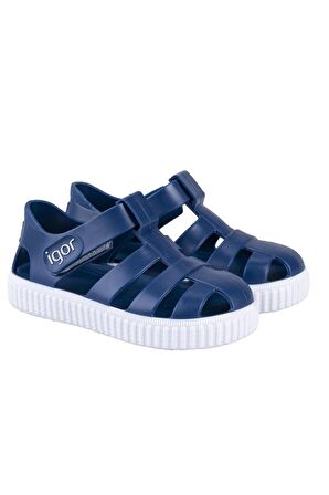 S10289 Nico İgor Marka Unisex Çocuk Sandalet Lacivert