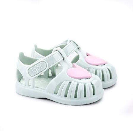 Igor S10310-026 Tobby Gloss Love Çocuk Sandalet