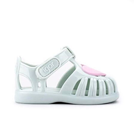 Igor S10310-026 Tobby Gloss Love Çocuk Sandalet