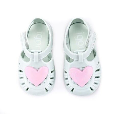 Igor S10310-026 Tobby Gloss Love Çocuk Sandalet